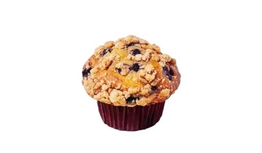 173 blueberry streusel muffin