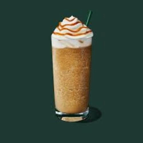 caramel frappuccino blended beverage