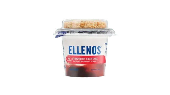 145 ellenos strawberry shortcake greek yogurt