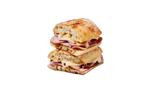 150 ham swiss on baguette