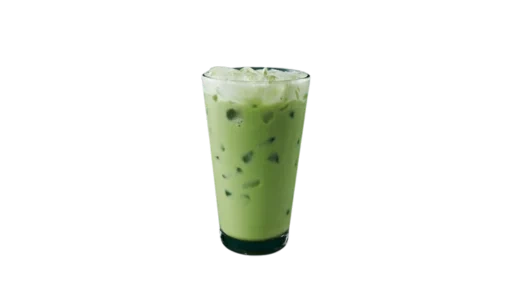 101 iced matcha latte