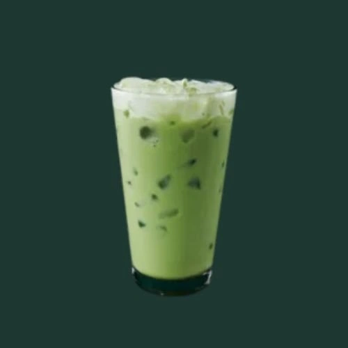 iced matcha latte