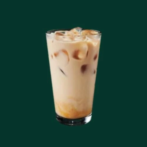 iced starbucks blonde vanilla latte