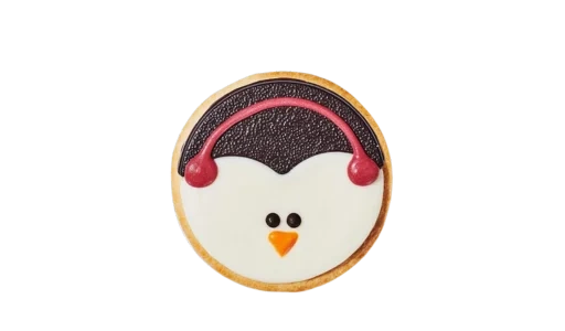 188 penguin cookie