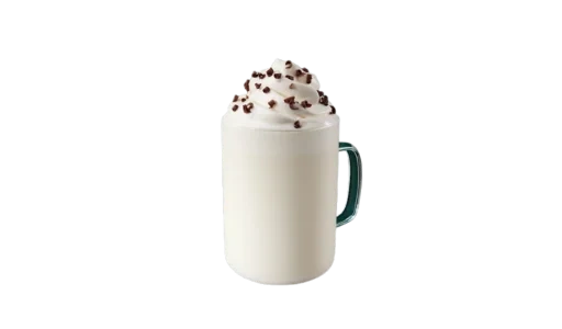 123 peppermint white hot chocolate
