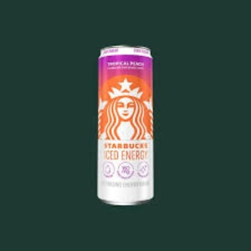 starbucks iced energy tropical peach