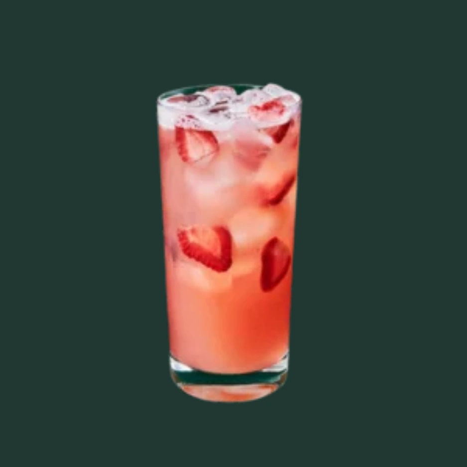 strawberry acai lemonade refresher