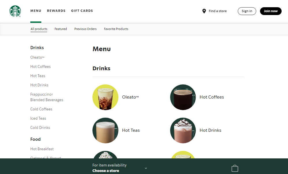 Starbucks Menu Priser Denmark