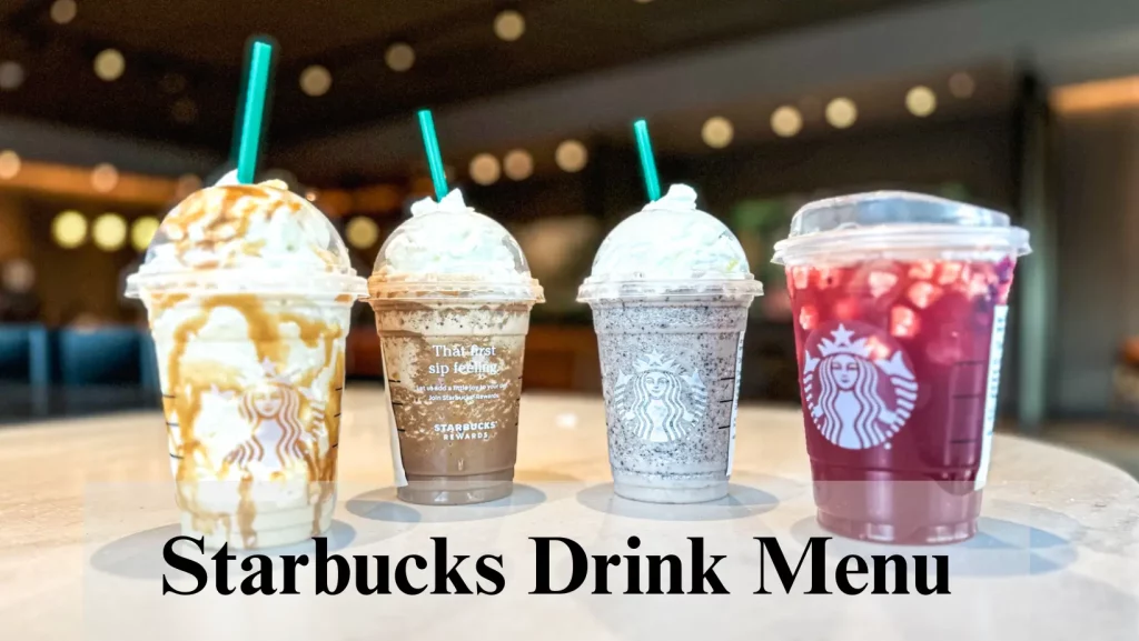 Starbucks Drink Menu With Prices In 2024 2024